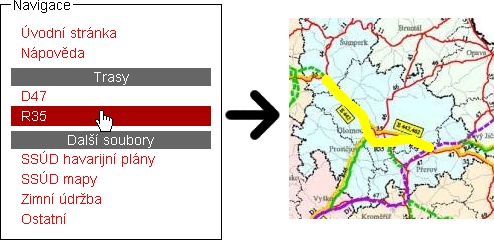Vyznačení trasy